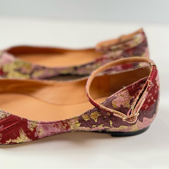 Sigerson Morrison Suzie Jacquard Ballet Flats Women’s Size 37.5 - Picture 5 of 8